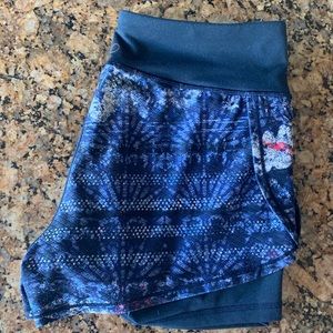 CALIA Printed Two In One Shorts Medium